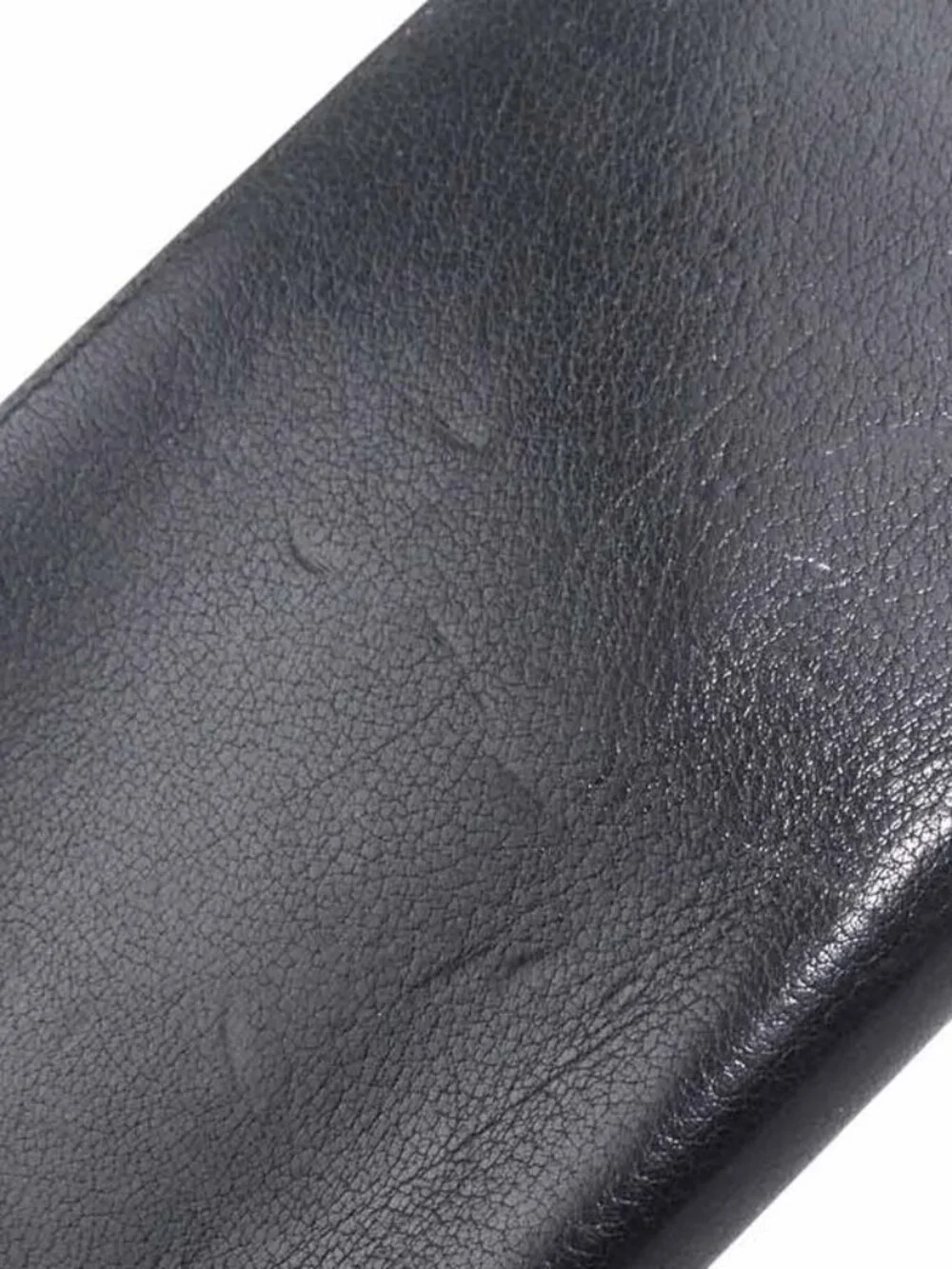 Hermes Notebook Cover Leather Black